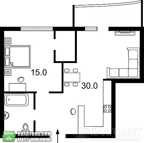 Sell 2-room apartment. Киев, Шумского — photo 2