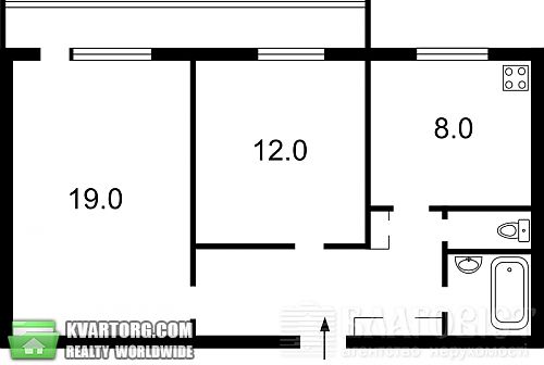 Sell 2-room apartment. Киев, Вишняковская — photo 3
