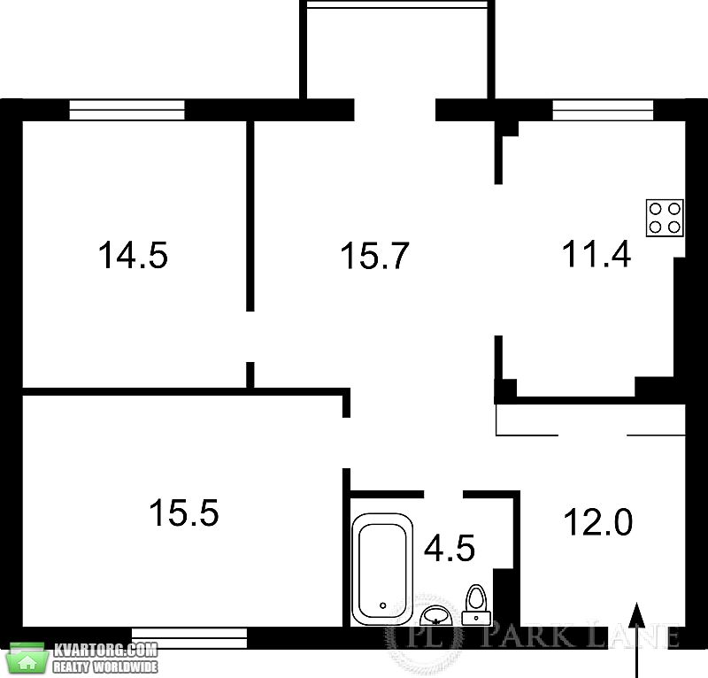 Sell 3-room apartment. Киев, Шумського Юрія — photo 5