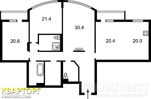 Sell 4-room apartment. Киев,  Шевченко бул — photo 2