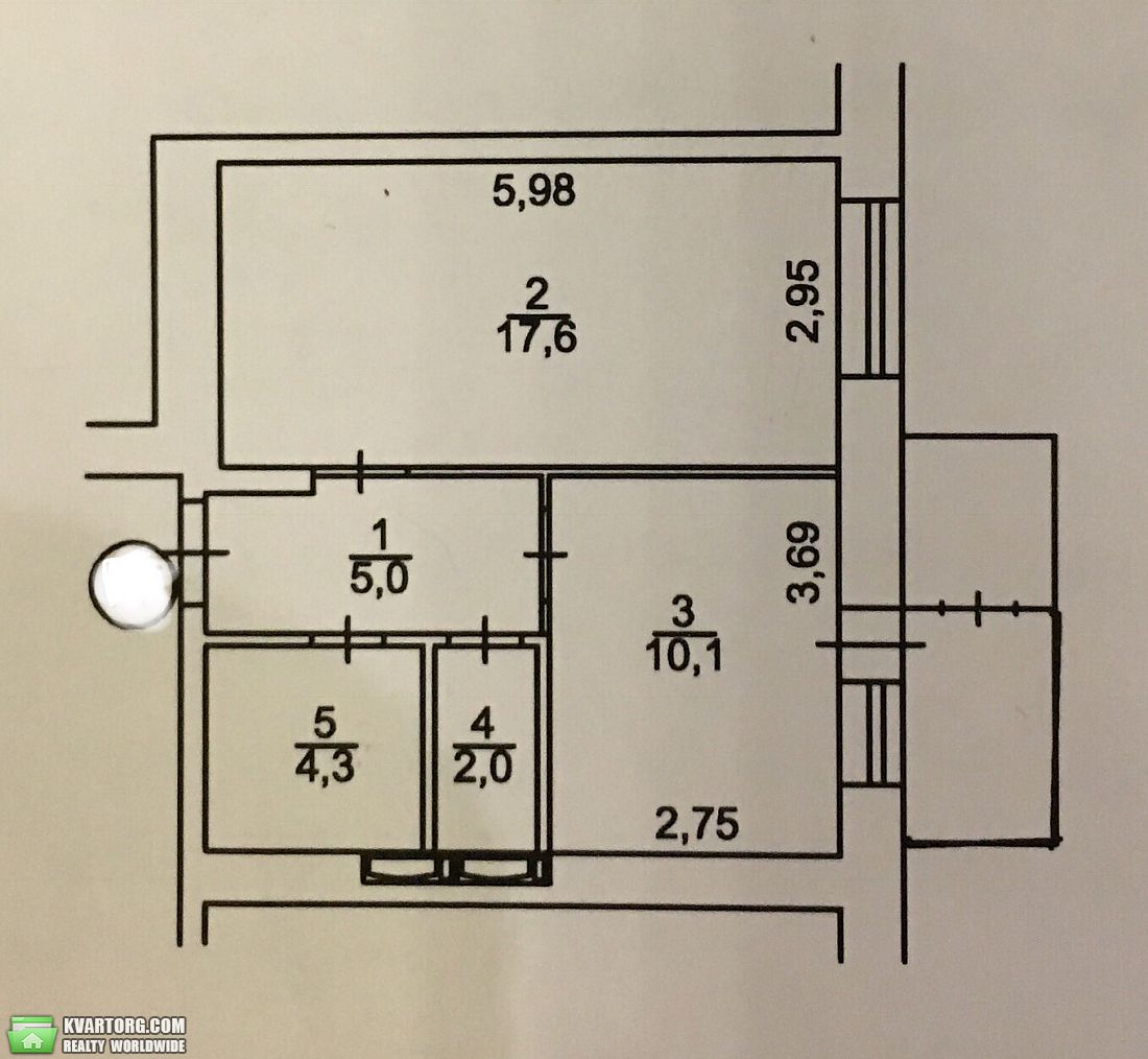 Sell 1-room apartment. Киев,  Матыкина — photo 9