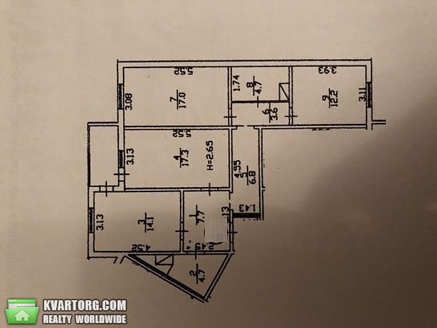 Sell 3-room apartment. Киев,  Борщаговская — photo 8