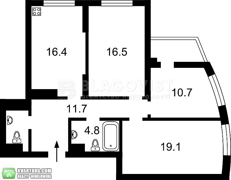 Sell 3-room apartment. Киев,  Обуховская — photo 3