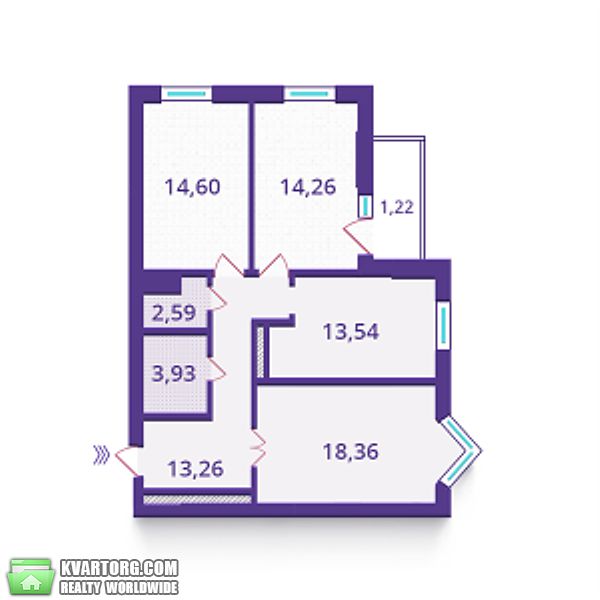 Sell 3-room apartment. Киев,  Победы пр — photo 2