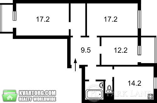 Sell 3-room apartment. Киев, Здолбуновская — photo 9