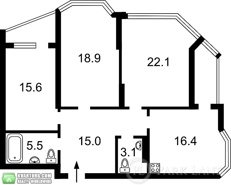 Sell 3-room apartment. Киев,  Пчелки — photo 6