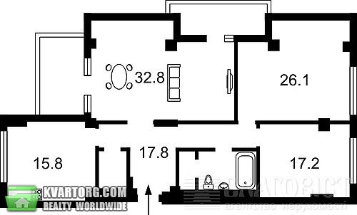 Sell 3-room apartment. Киев,  Драгомирова — photo 9