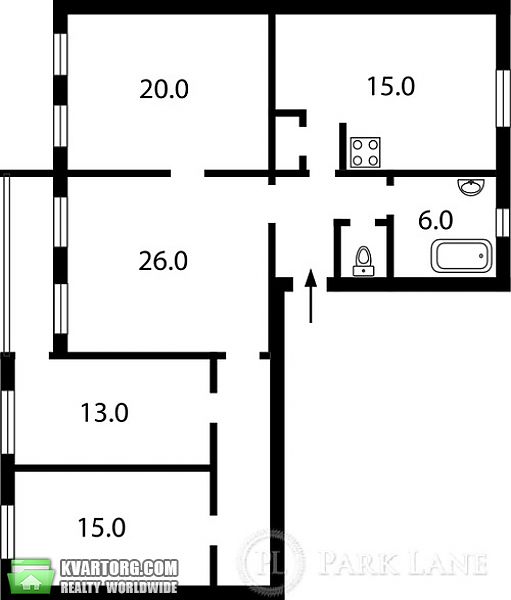 Sell 4-room apartment. Киев,  Богомольца — photo 4