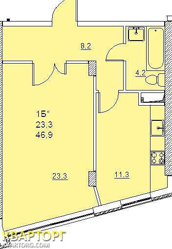 Sell 1-room apartment. Одесса, Средняя — photo 5