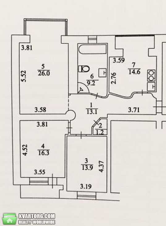 Sell 3-room apartment. Киев, Бульварно-Кудрявская — photo 9