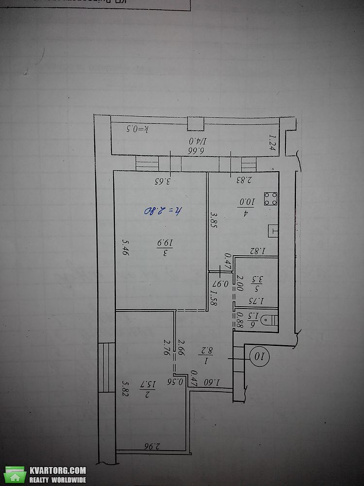 Sell 2-room apartment. Днепропетровск, Богданова — photo 1