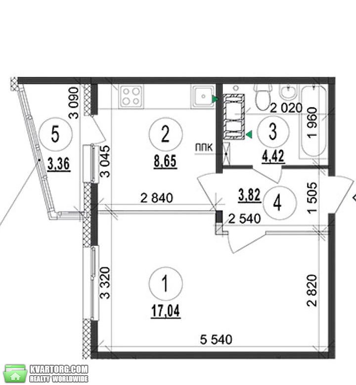 Sell 1-room apartment. Киев, Русовой — photo 2
