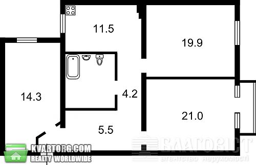 Sell 3-room apartment. Киев, Политехнический пер — photo 4