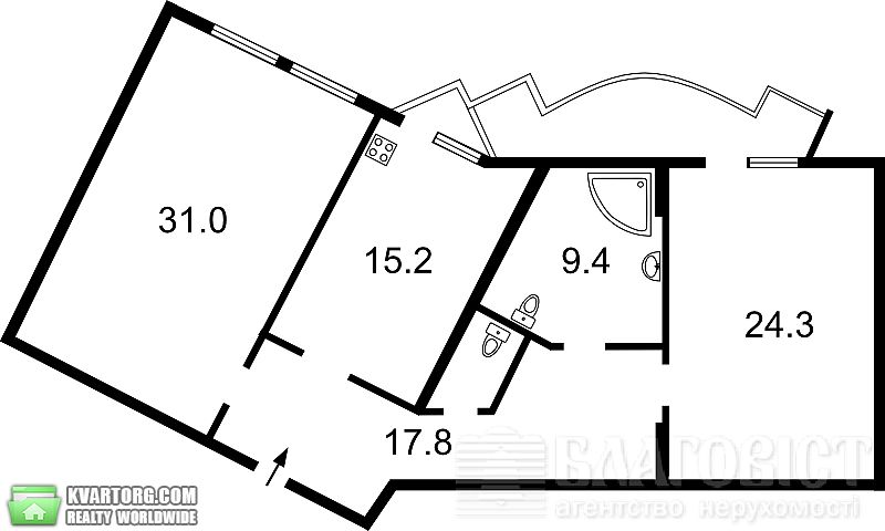 Sell 2-room apartment. Киев,  Липковского — photo 1