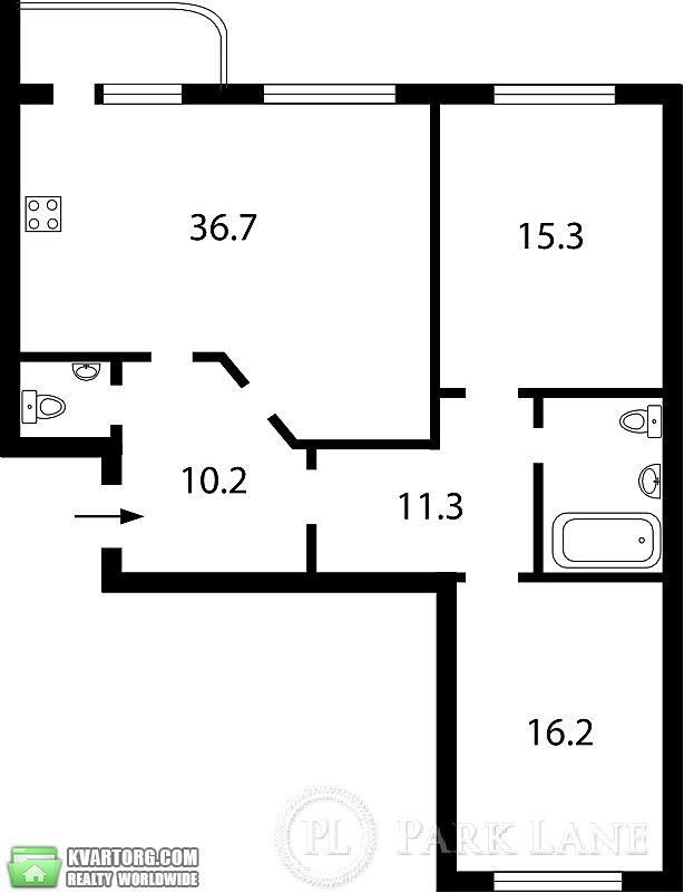 Sell 3-room apartment. Киев,  Пчелки — photo 2