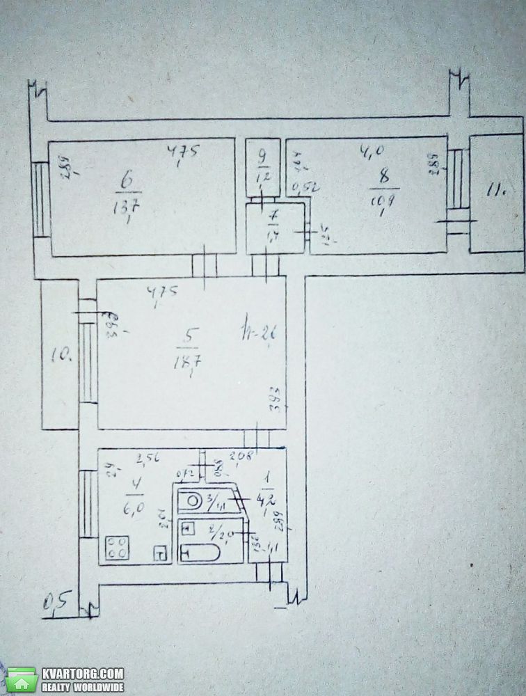 Sell 3-room apartment. Одесса, Заболотного — photo 4