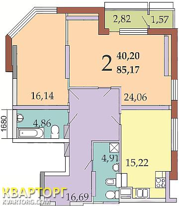 Sell 2-room apartment. Киев, Анны Ахматовой — photo 3