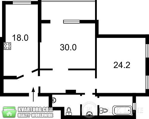 Sell 2-room apartment. Киев,  Чаадаева — photo 3