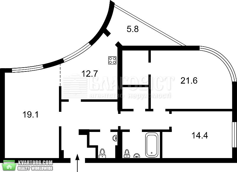 Sell 3-room apartment. Киев,  Героев Сталинграда пр — photo 1
