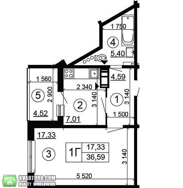 Sell 1-room apartment. Киев, Чавдар — photo 2