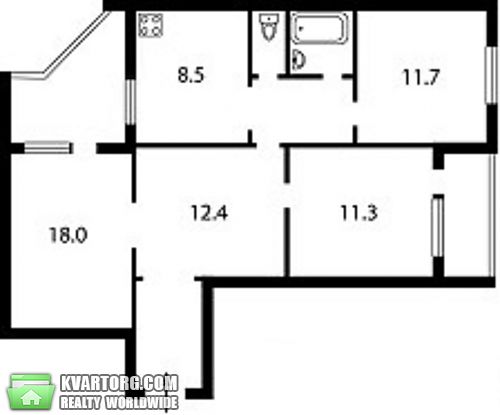 продам 3-комнатную квартиру. Киев,  Харьковское шоссе - фото 2