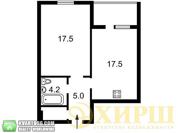 Sell 1-room apartment. Киев,  Науки пр — photo 3