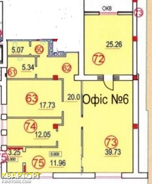 Rent out office. Киев,  Ярославская — photo 1
