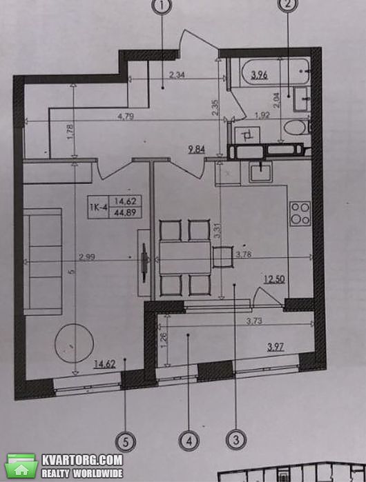 Sell 1-room apartment. Киев, Надднепрянское шоссе — photo 3
