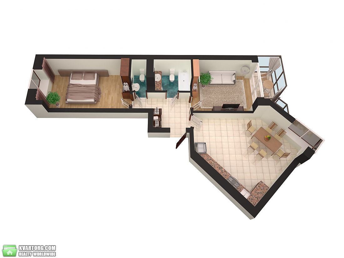 Sell 2-room apartment. Киев,  Радистов — photo 5