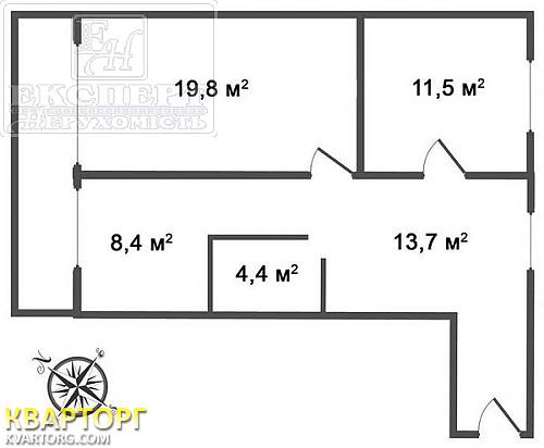 Sell 2-room apartment. Киев,  Лабораторная — photo 2