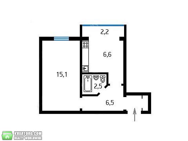 Sell 1-room apartment. Киев,  Лесной пр — photo 8