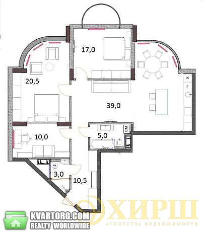 Sell 3-room apartment. Киев,  Ломоносова — photo 1