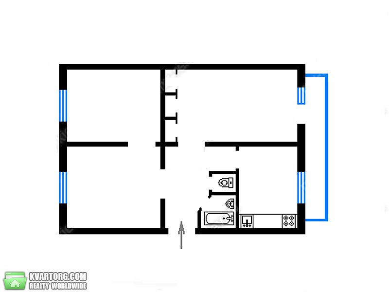 Sell 3-room apartment. Киев,  Карбышева — photo 2