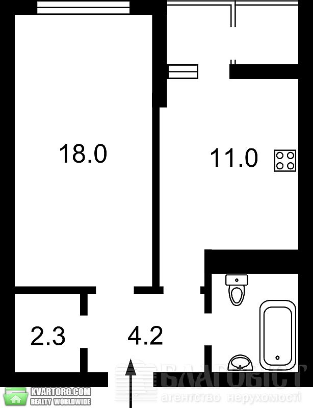 Sell 1-room apartment. Киев,  Подвысоцкого — photo 6