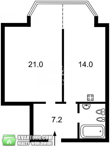 Sell 1-room apartment. Киев,  Тимошенко — photo 10