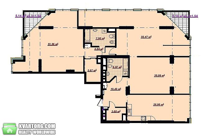 Sell 3-room apartment. Киев,  Драгомирова — photo 1