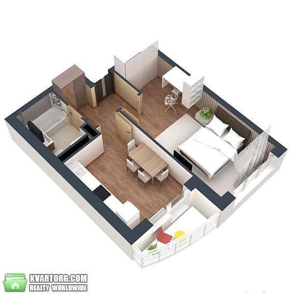 Sell 1-room apartment. Одесса, Люстдорфская дорога — photo 4