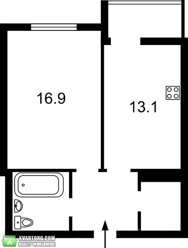 Sell 1-room apartment. Киев,  Барбюса — photo 7