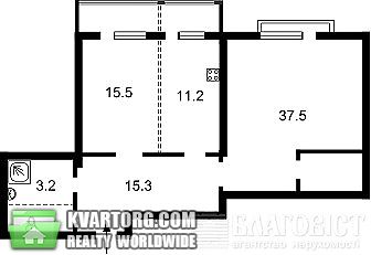 Sell 2-room apartment. Киев, Щорса — photo 3