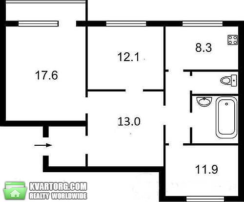Sell 3-room apartment. Киев, Княжий Затон — photo 4