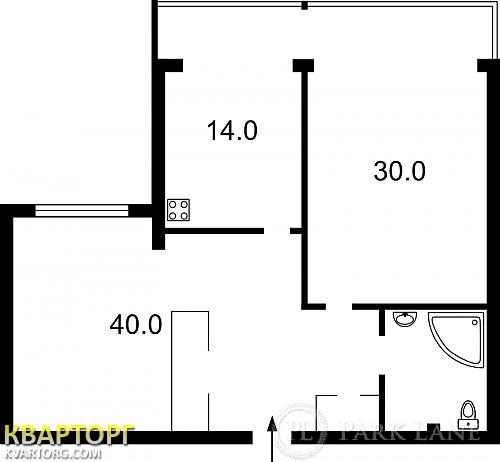 Sell 2-room apartment. Киев, Срибнокильская — photo 2