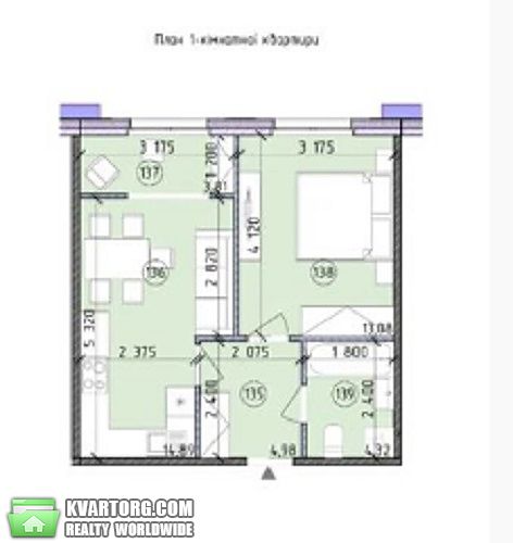 Sell 1-room apartment. Киев, Максимовича — photo 5