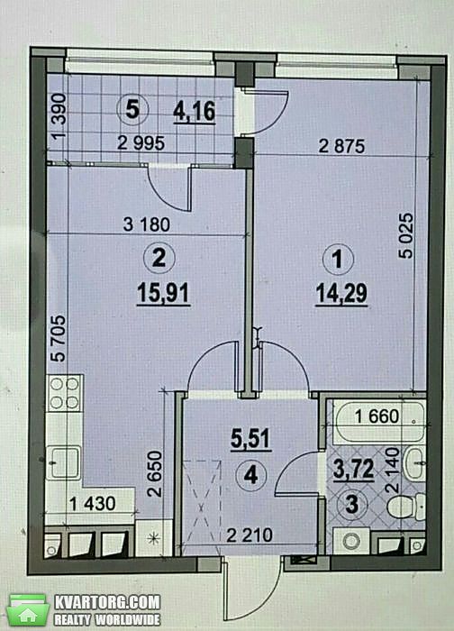 Sell 1-room apartment. Киев, Сверстюка — photo 3