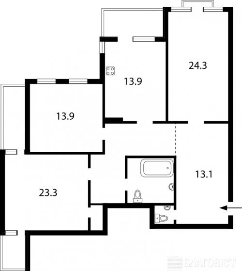 Sell 3-room apartment. Киев,  Голосеевская — photo 2