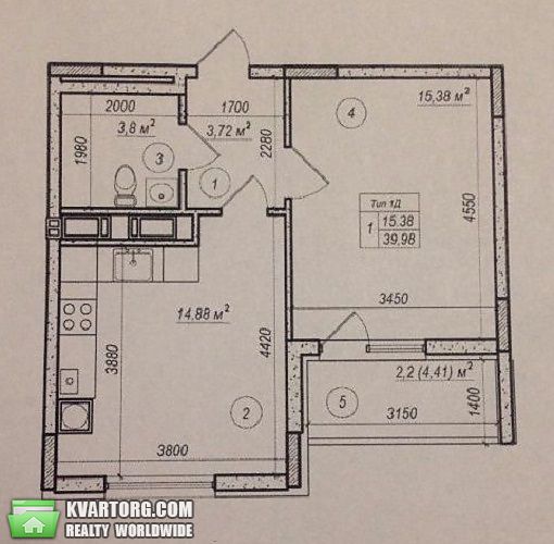 Sell 1-room apartment. Киев, Практичная — photo 3