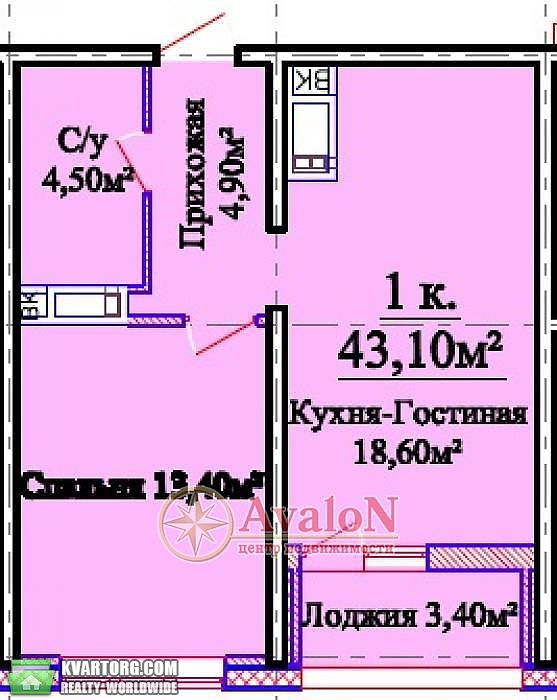 Sell 1-room apartment. Одесса, Толбухина — photo 3