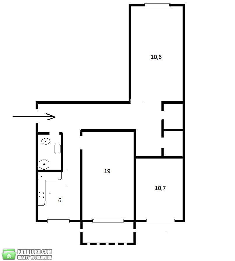 Sell 3-room apartment. Киев,  Сокальская — photo 1