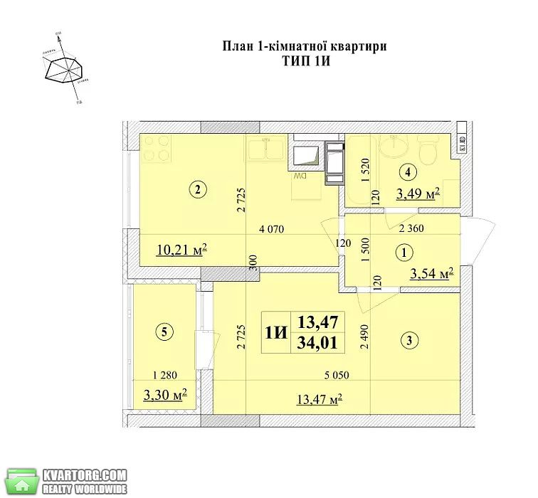 Sell 1-room apartment. Киев, Волошина — photo 7