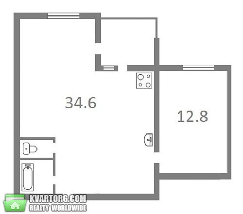 Sell 2-room apartment. Киев,  Тополевая — photo 2