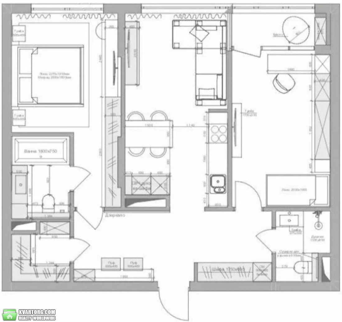 Sell 2-room apartment. Киев, Маккейна — photo 9